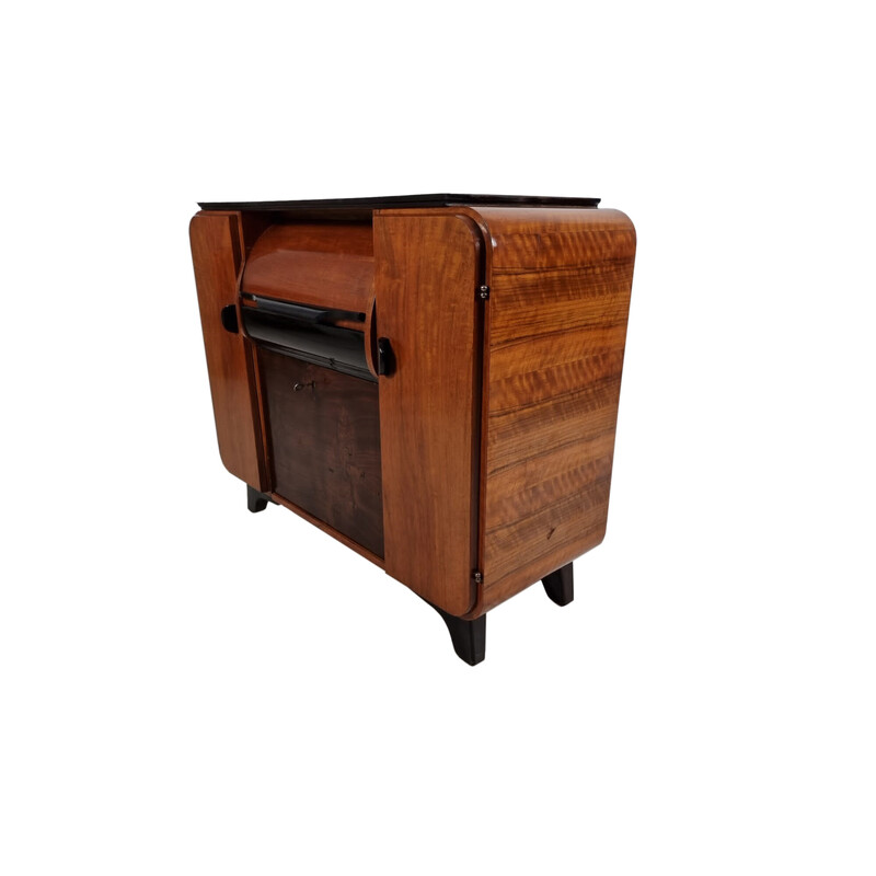 Credenza vintage Art Déco di Jindřich Halabala per Up Zavody, 1950