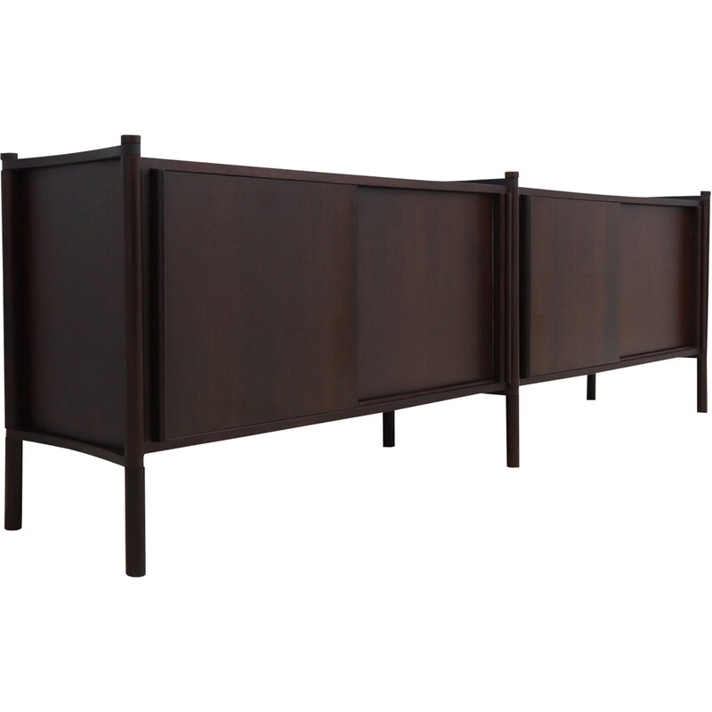 Vintage Archimedean sideboard in rosewood by Fukuoh Hizori for Gavina, 1960