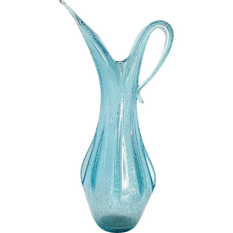Vase vintage en verre de Murano par Barovier et Toso, 1960