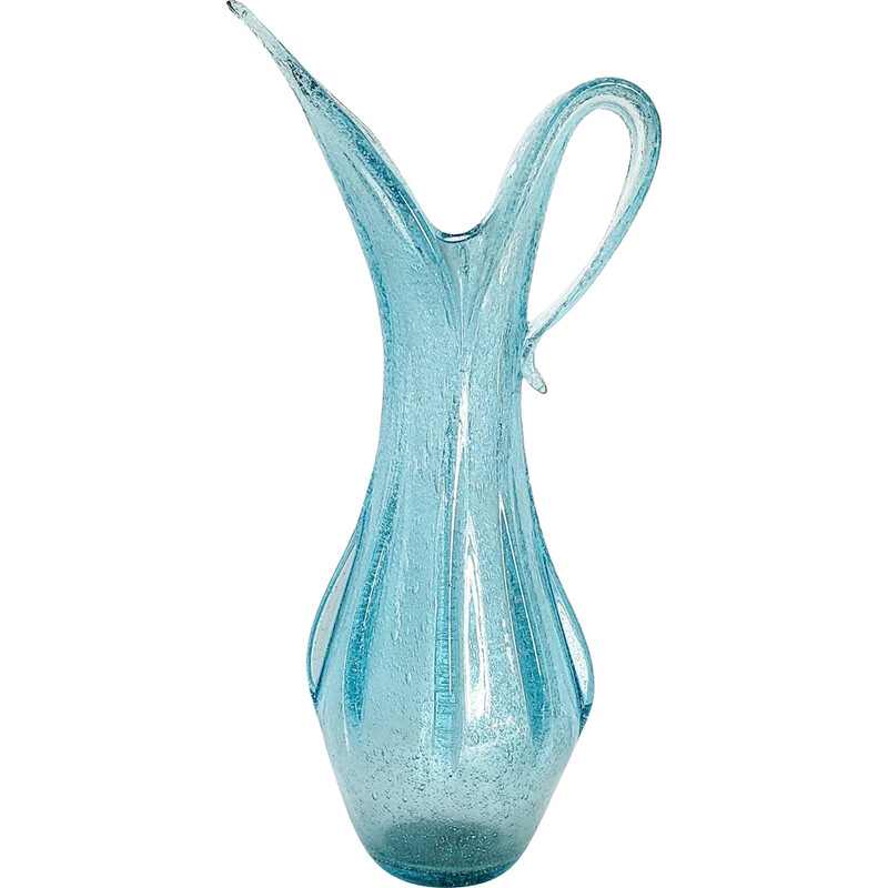 Vaso vintage in vetro di Murano di Barovier e Toso, 1960