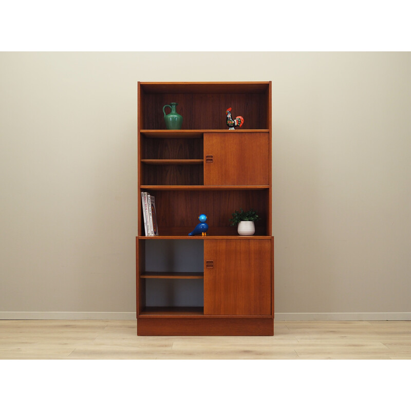 Vintage teak bookcase, Denmark 1960s