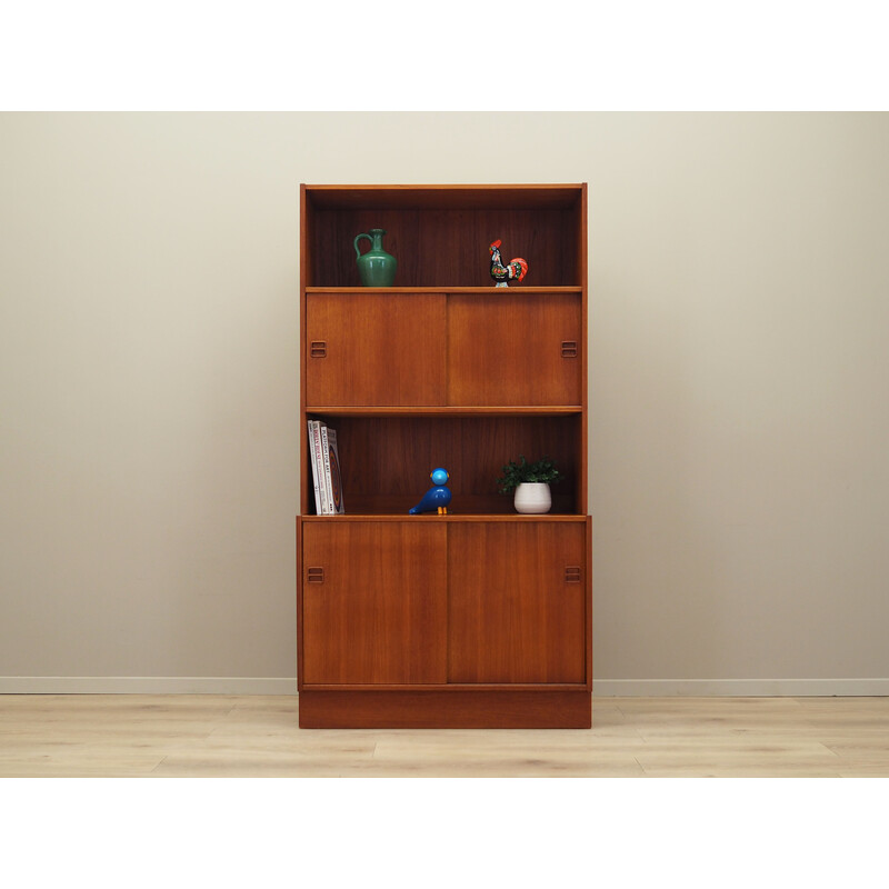 Vintage teak bookcase, Denmark 1960s