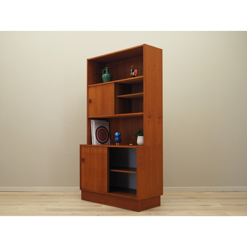 Vintage teak bookcase, Denmark 1960s