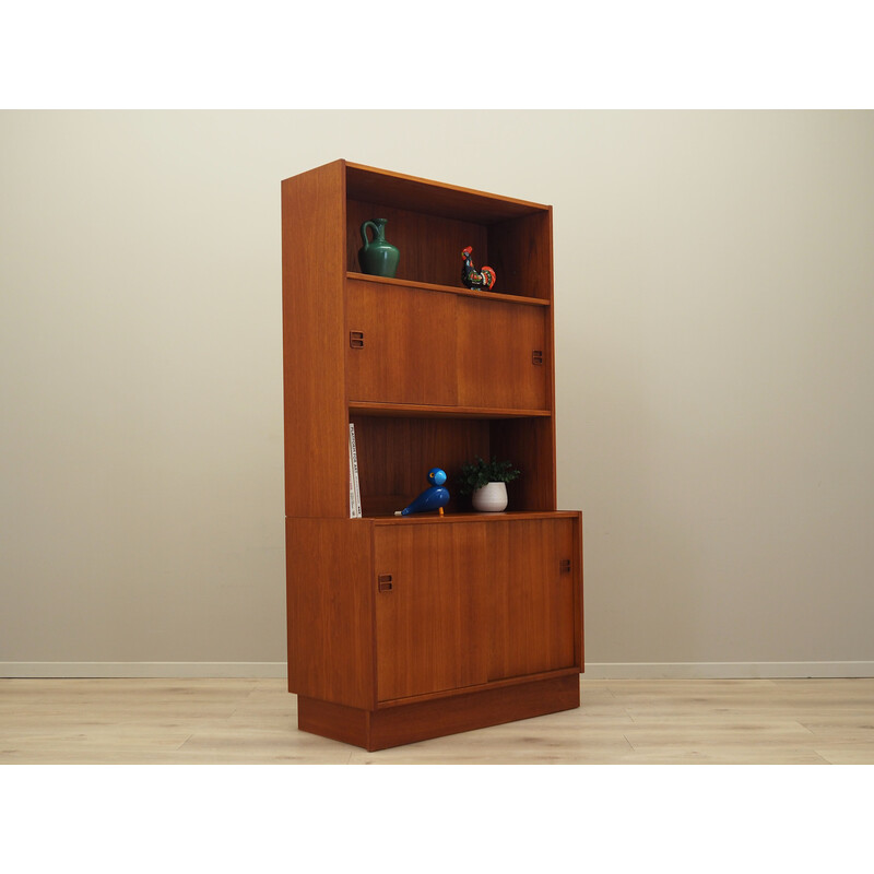 Vintage teak bookcase, Denmark 1960s