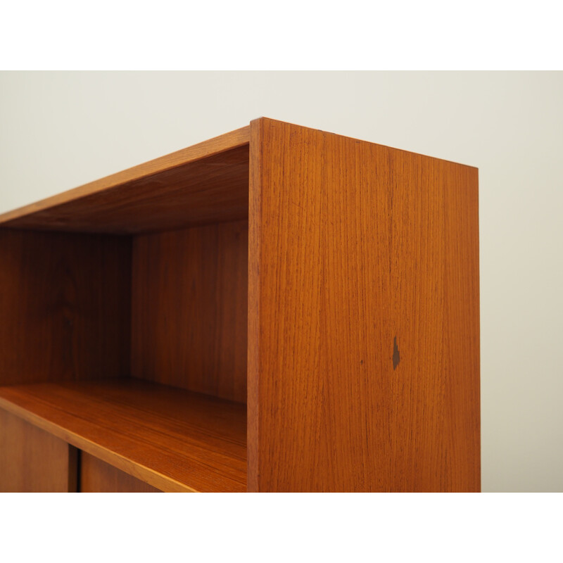 Vintage teak bookcase, Denmark 1960s