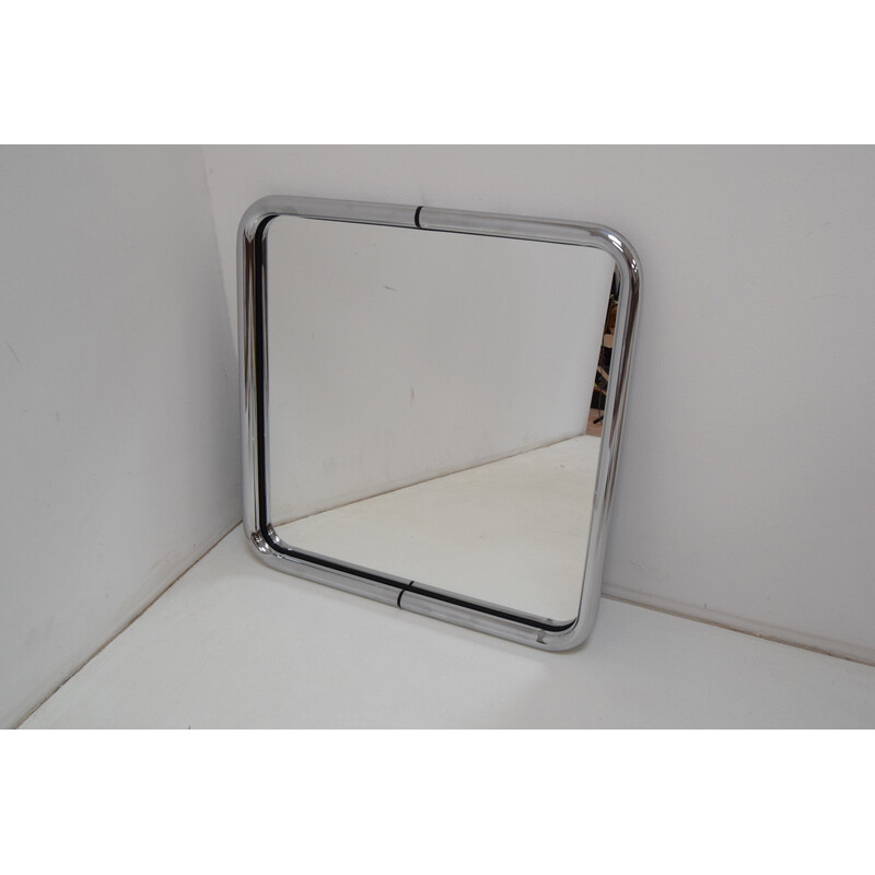 Mid-century wall mirror, Czechoslovakia 1980s