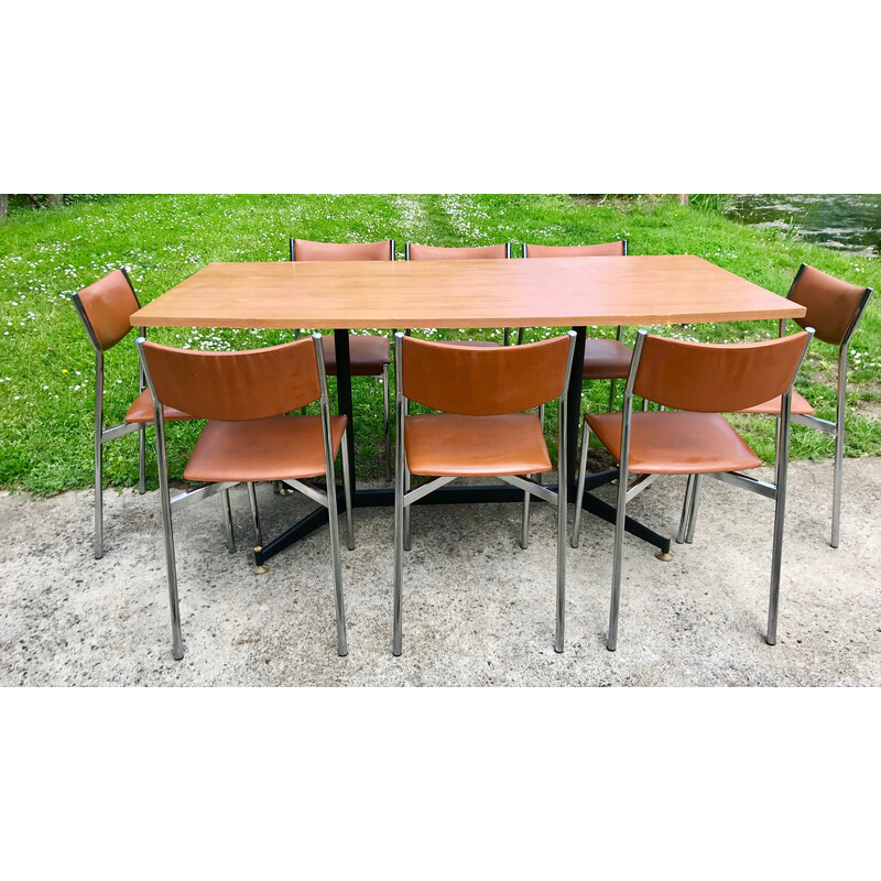 Juego de comedor vintage, 1960