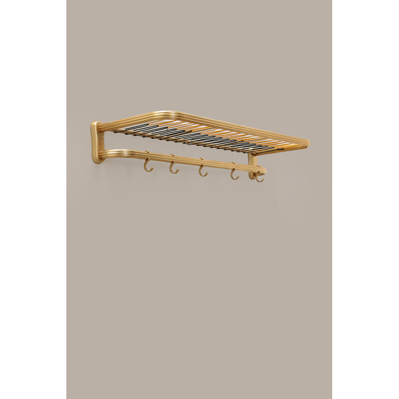 Vintage Hollywood Regency wall coat rack, Germany 1960s