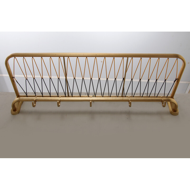 Vintage Hollywood Regency wall coat rack, Germany 1960s