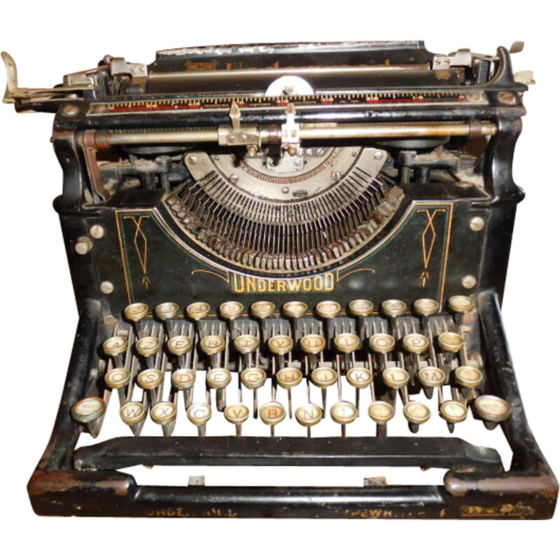Machine à écrire UNDERWOOD n°5 - Techneekolor