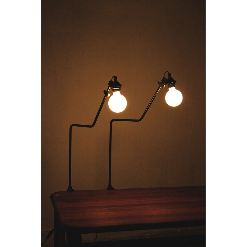 Pareja de lámparas de escritorio Aesthetic vintage