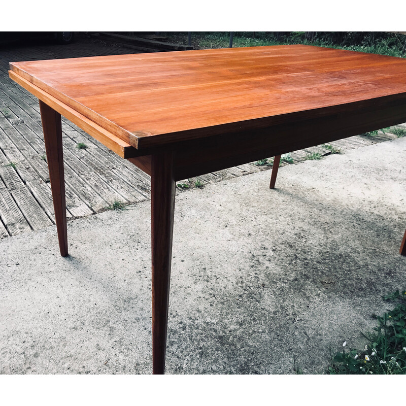 Table vintage avec rallonges