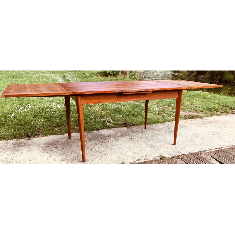 Table vintage avec rallonges