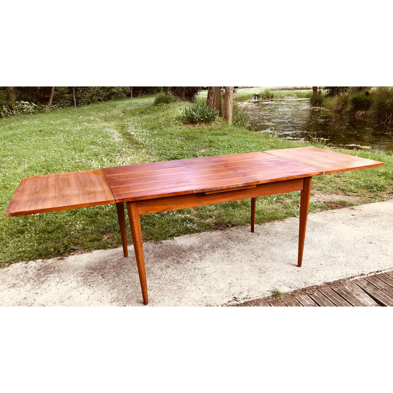 Vintage tafel met verlengstukken