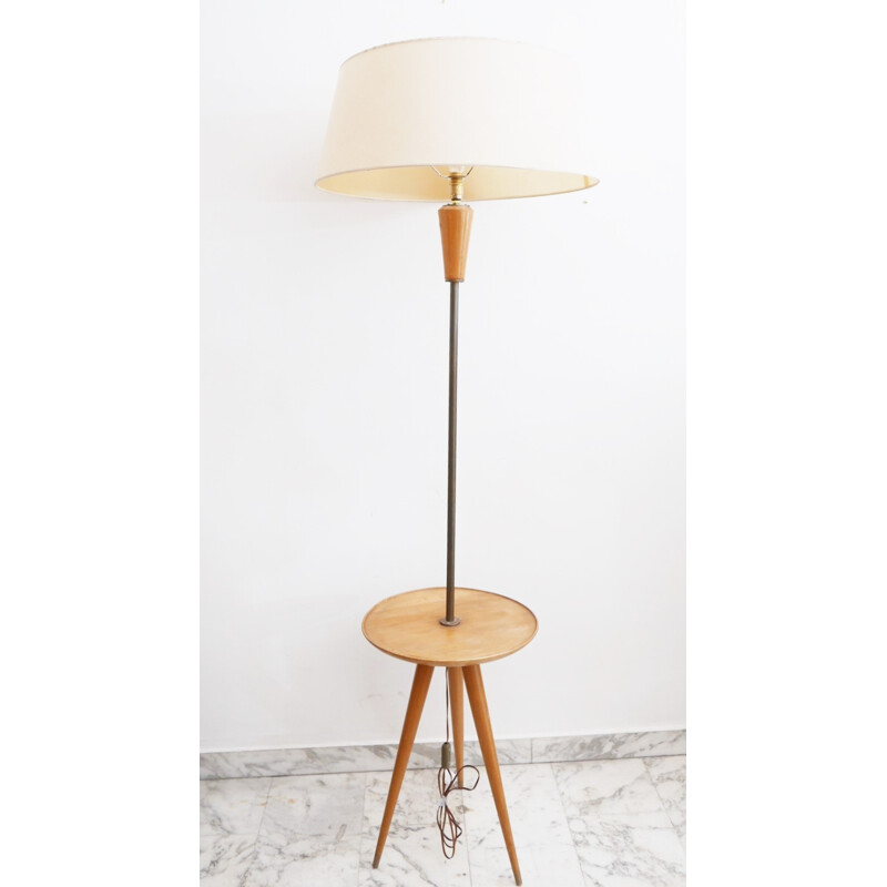 Vintage tripod lamp stand - 1950s