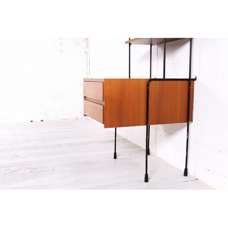 Vintage teak shelf model Omnia - 1960s