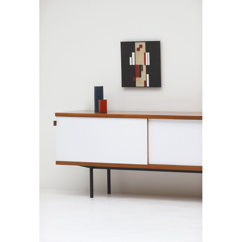 Vintage sideboard in wood by Jos De Mey for Luxus Kortrijk, 1950