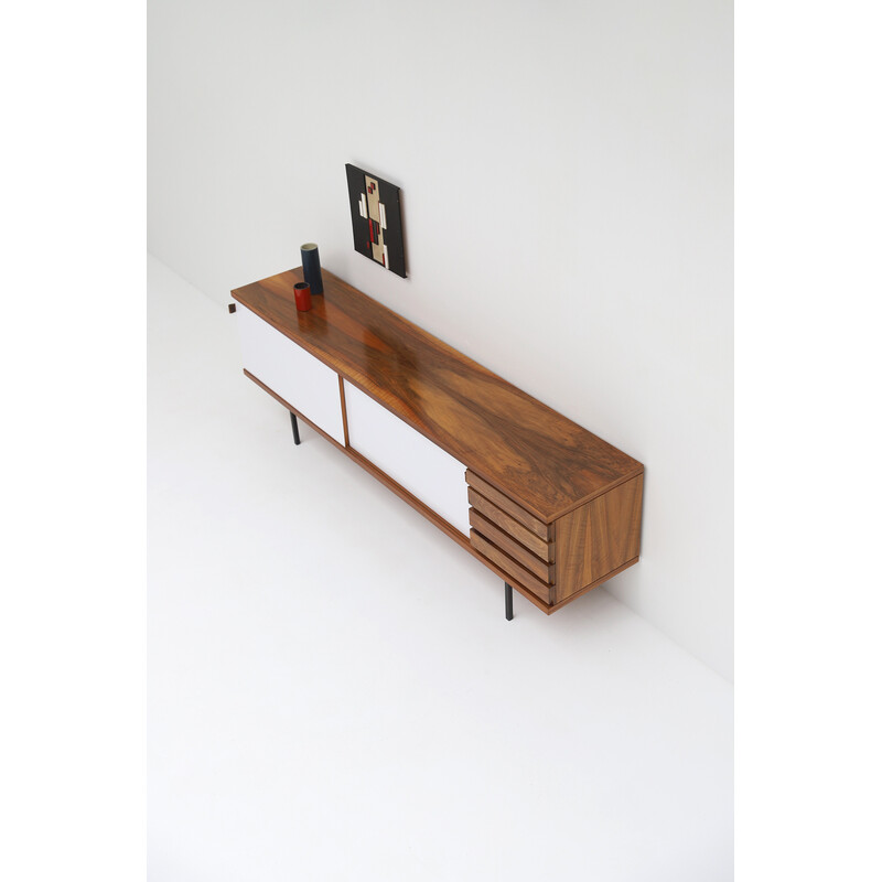 Vintage sideboard in wood by Jos De Mey for Luxus Kortrijk, 1950