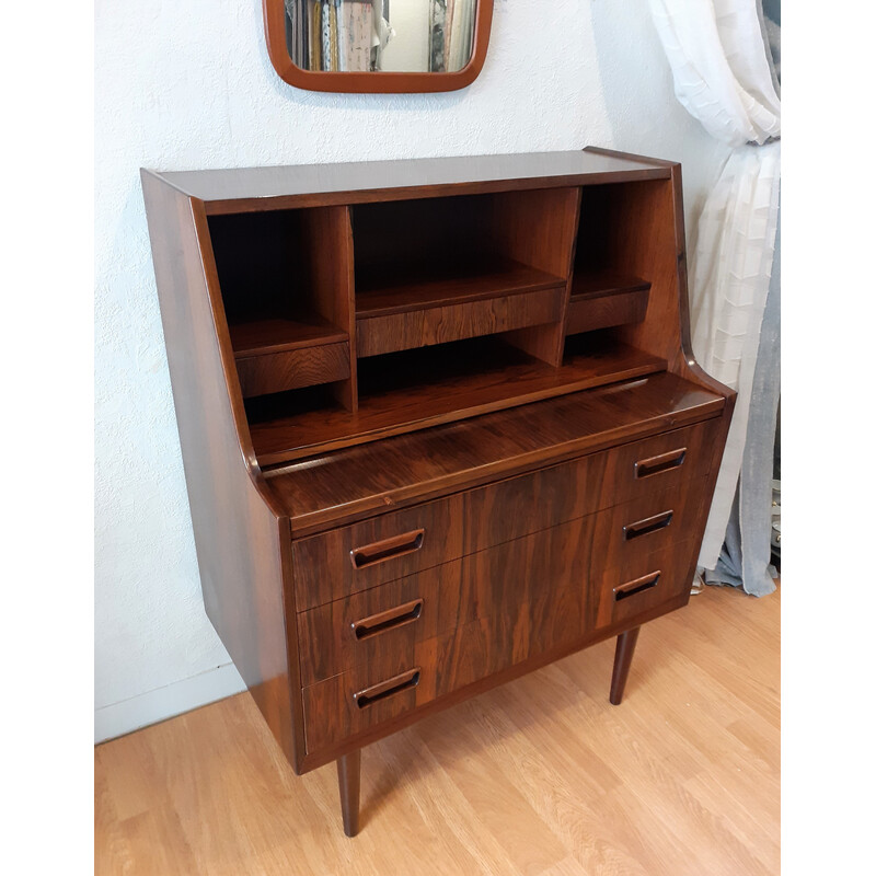 Vintage secretary in rosewood, Denmark 1960