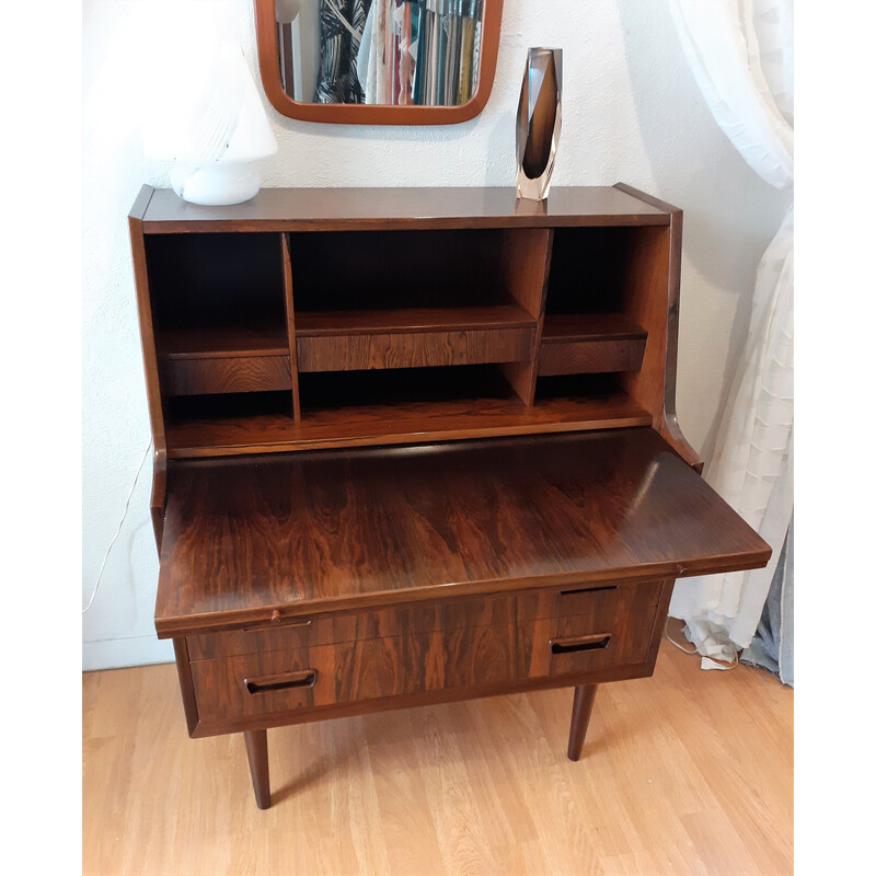 Vintage secretary in rosewood, Denmark 1960