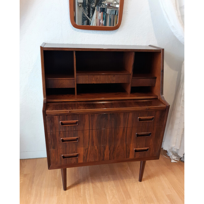 Vintage secretary in rosewood, Denmark 1960