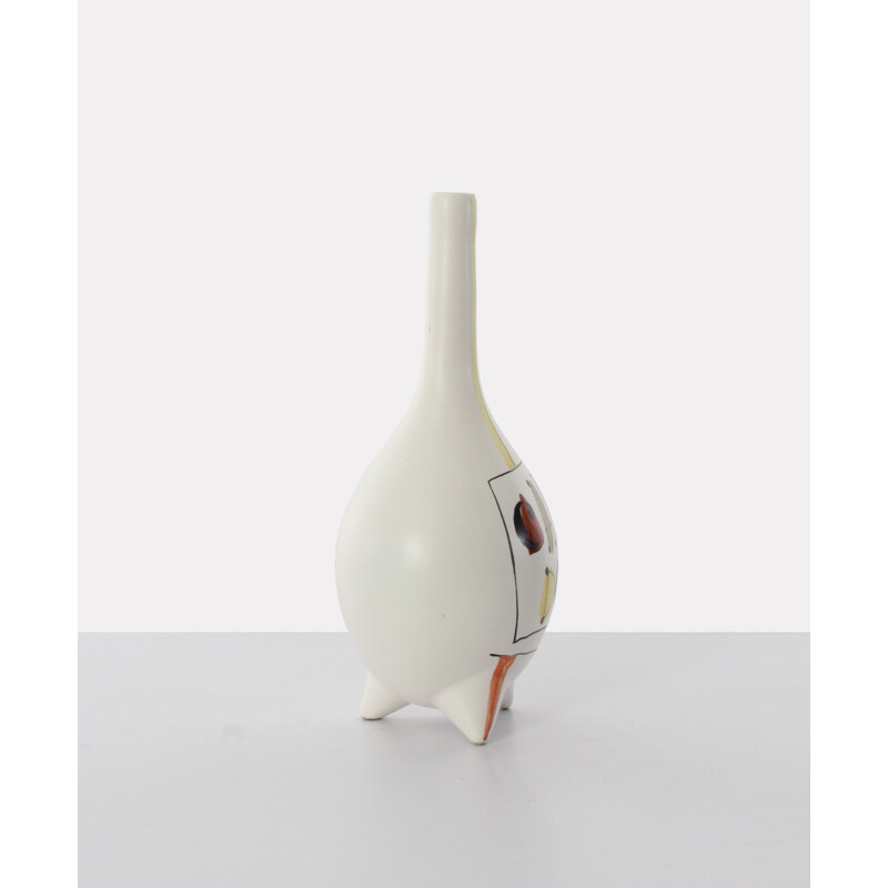 White bottle in ceramics - 1960s