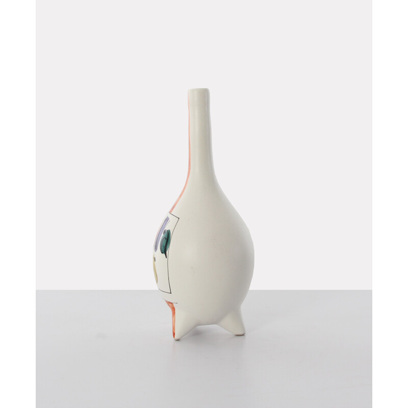 White bottle in ceramics - 1960s