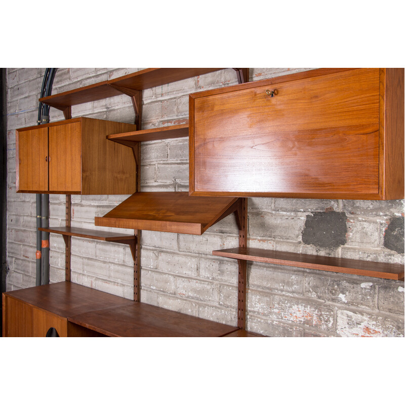 Vintage modular teak shelf by Poul Cadovius for Cado, Denmark 1960