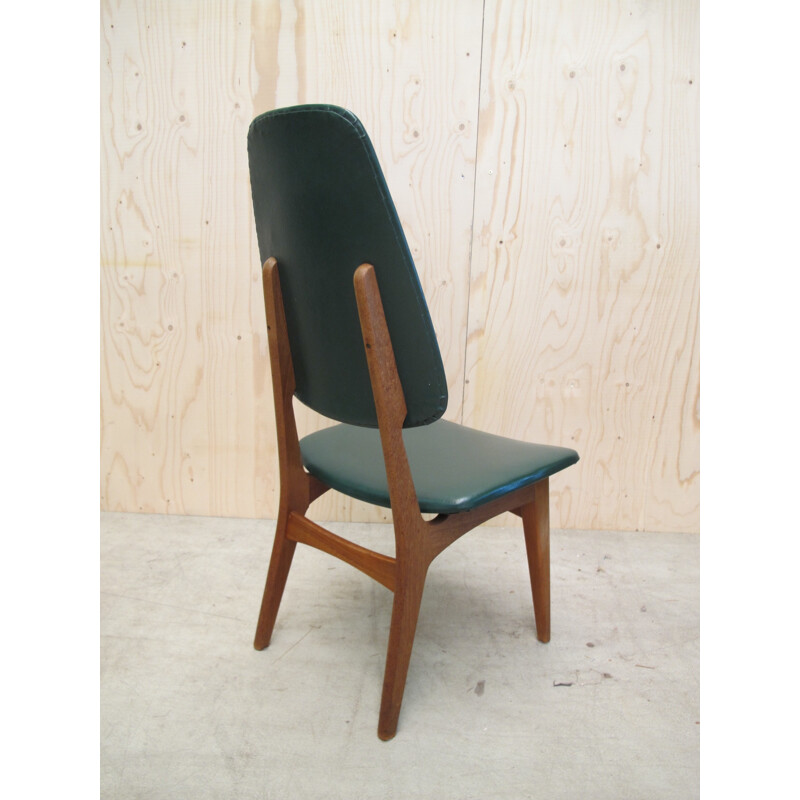 Ensemble de 4 chaises à repas vintage scandinave par Bruk Sorheim pour Sorheim Mill - 1960