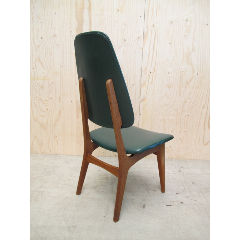 Set of 4 vintage Scandinavian teak dining chairs by Bruk Sorheim for Sorheim Mill - 1960s