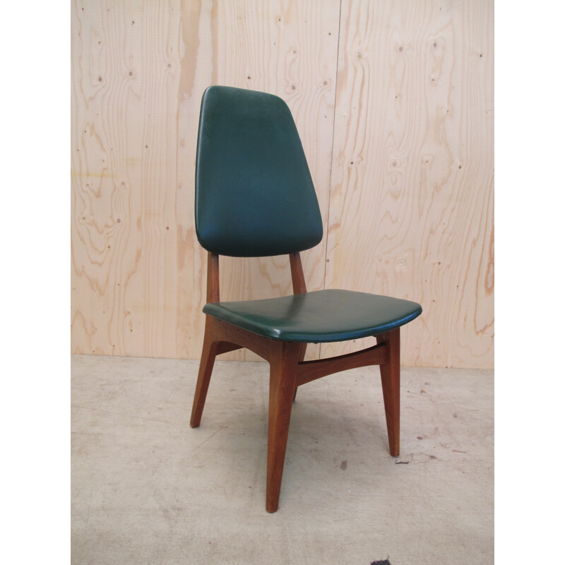 Set di 4 sedie da pranzo scandinave vintage di Bruk Sorheim per Sorheim Mill - 1960