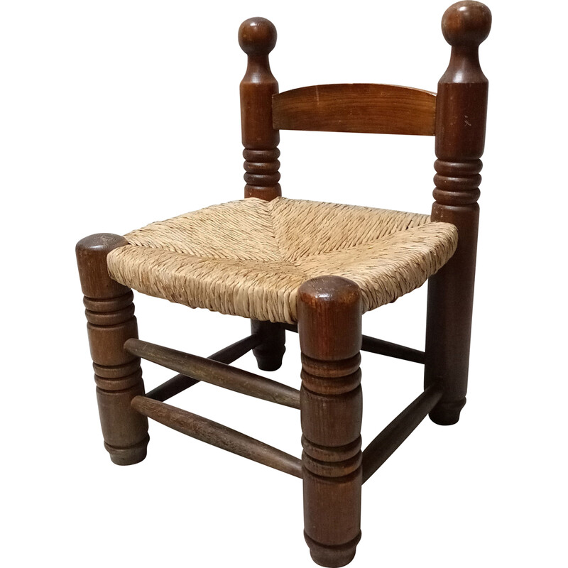 Vintage stoel van Charles Dudouyt, Frankrijk 1950