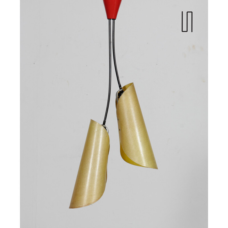 Vintage pendant lamp model 1209 by Josef Hurka for Napako, 1960