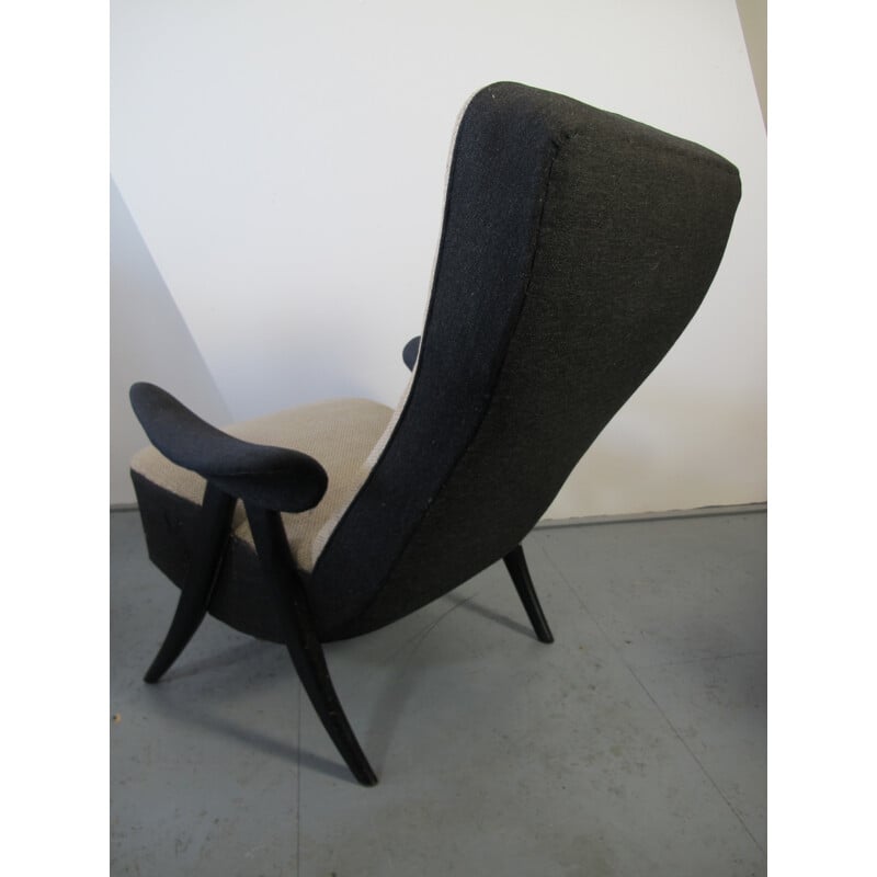 Fauteuil lounge de Theo Ruth pour Artifort - 1950