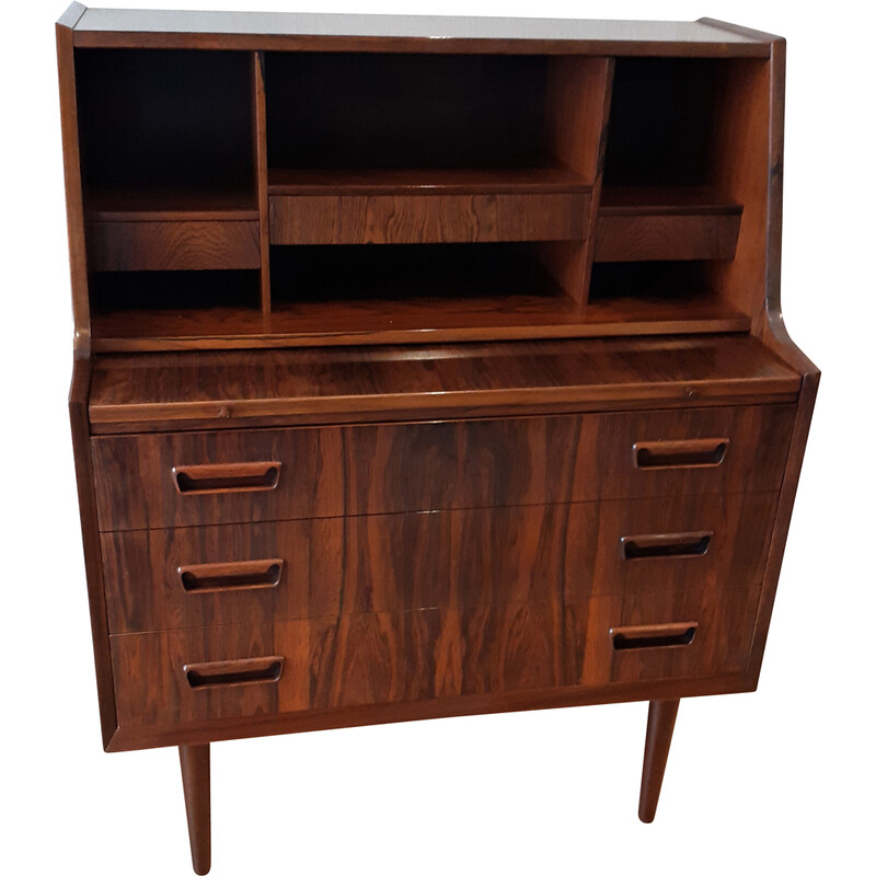 Vintage secretary in rosewood, Denmark 1960