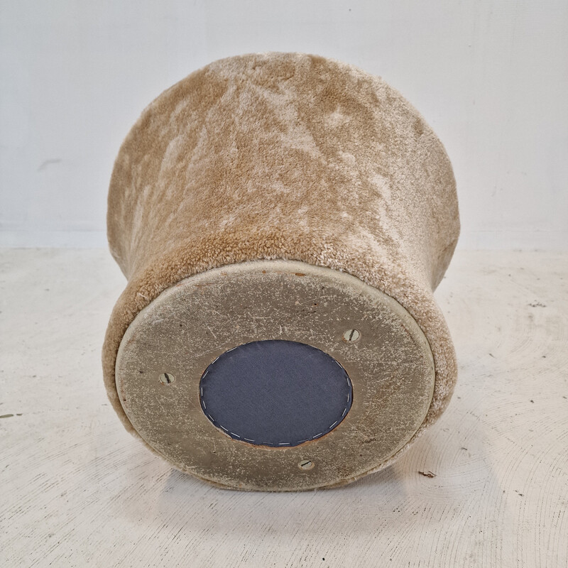 Poltrona e pouf vintage a forma di fungo di Pierre Paulin per Artifort, anni '60
