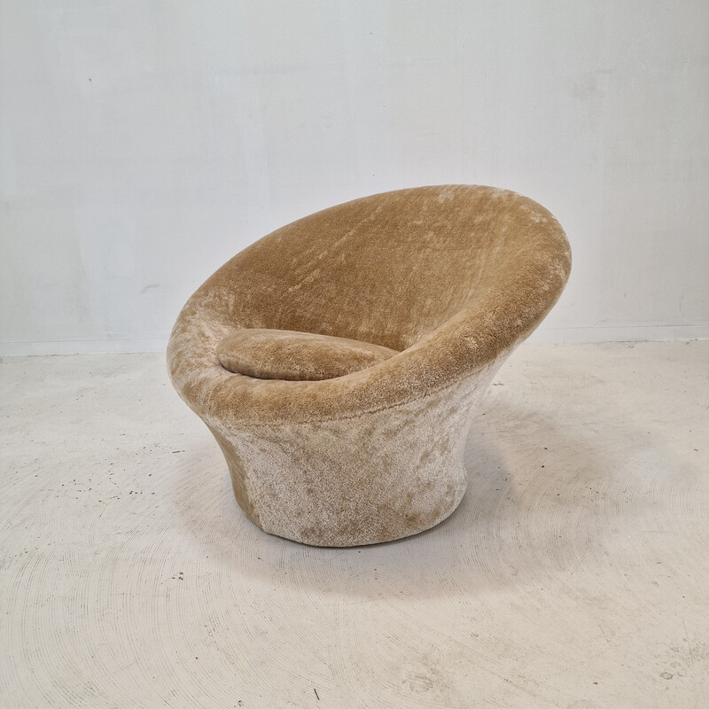 Cadeira de braços e otomano Vintage Mushroom de Pierre Paulin para Artifort, 1960s