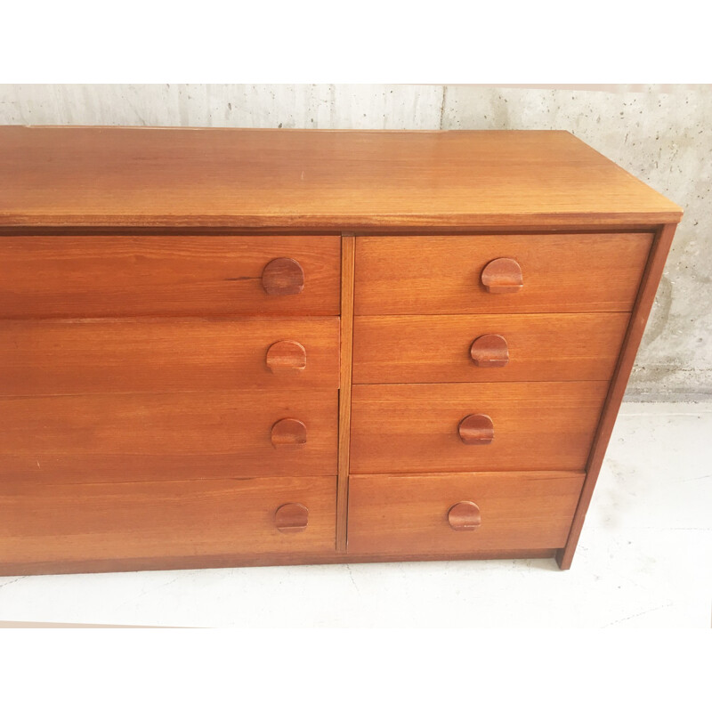 Mid century Stag 'Cantata' 8 drawer chest of drawers by John & Silvia Reid - 1960s