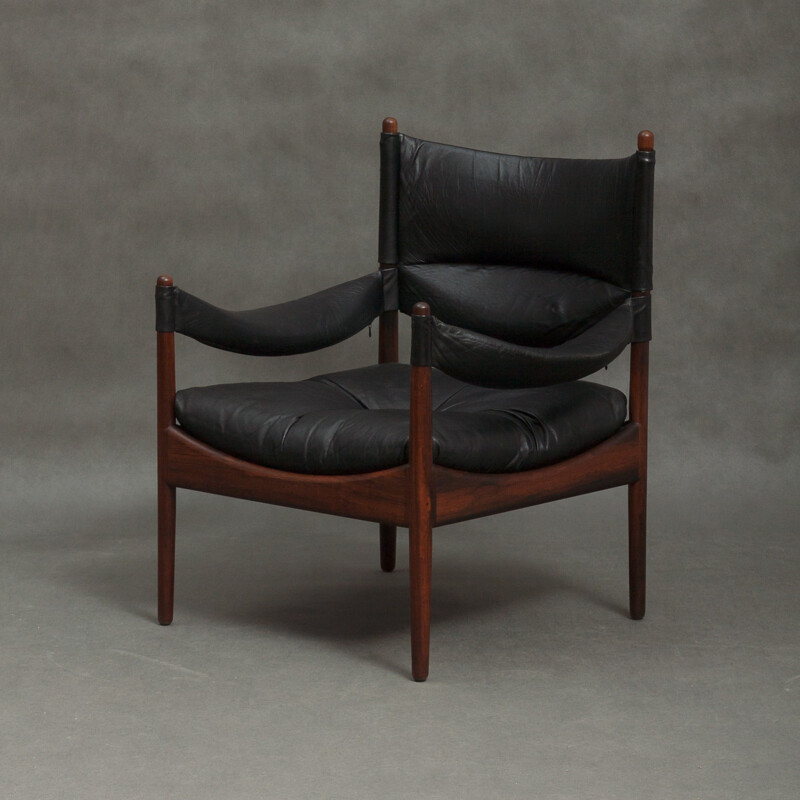  Modus armchair with ottoman by Kristian Vedel - 1960s