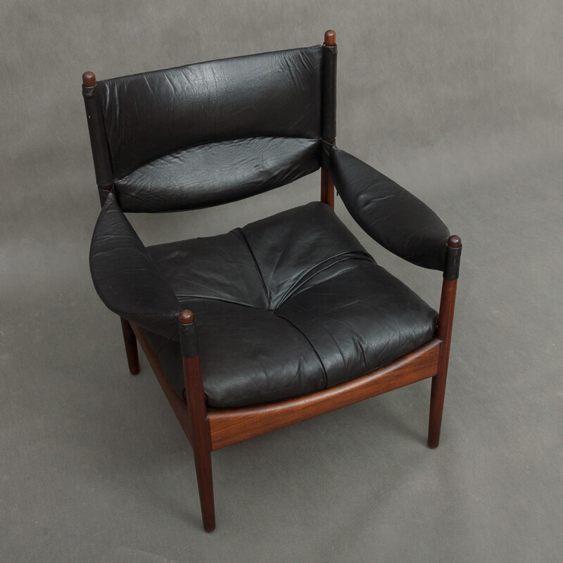  Modus armchair with ottoman by Kristian Vedel - 1960s