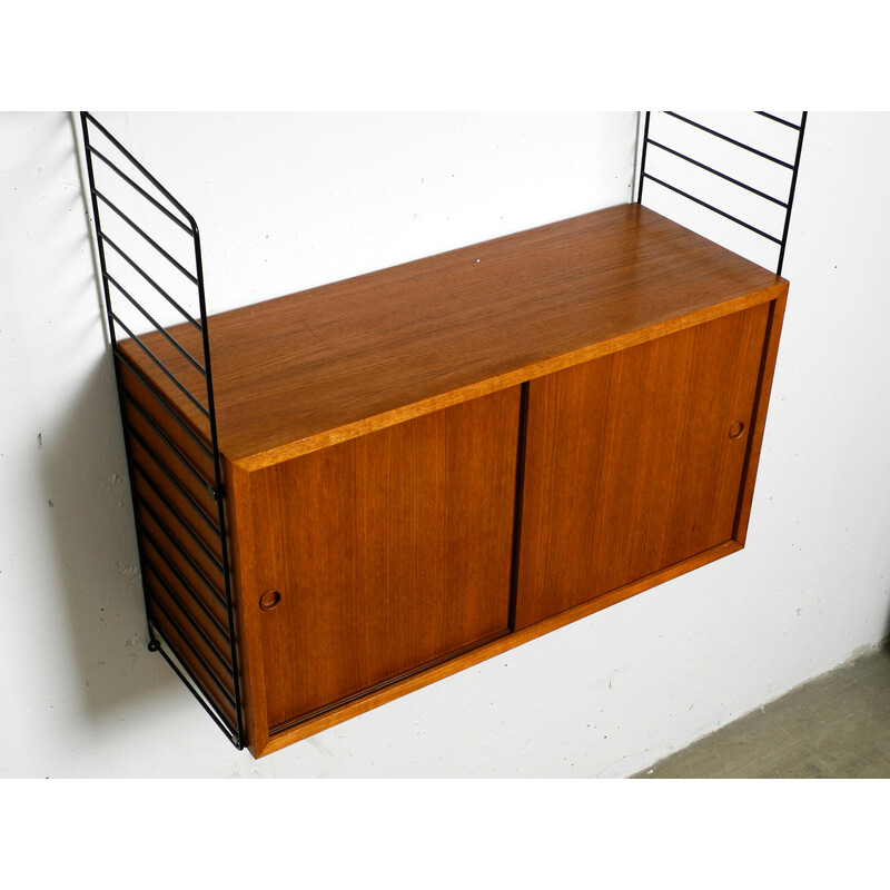 Etagère vintage en teck de Nisse Strinning, 1960