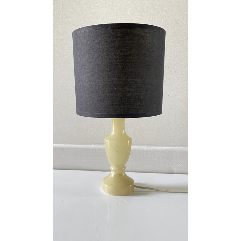 Vintage albast stenen lamp
