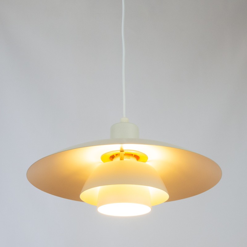 Pair of danish vintage pendant lamps Ph 4/3 by Poul Henningsen for Louis Poulsen, 1966