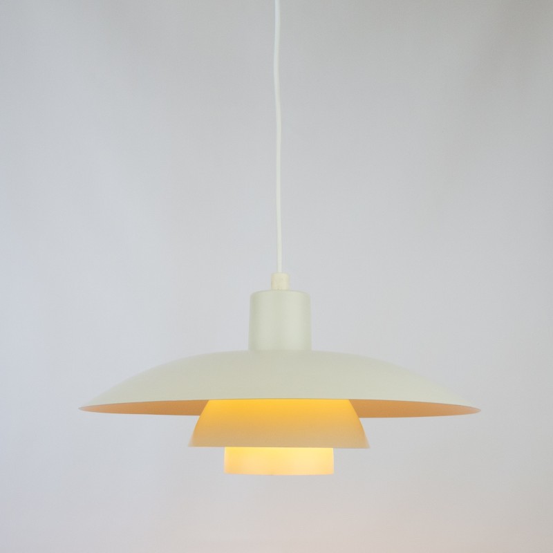 Pair of danish vintage pendant lamps Ph 4/3 by Poul Henningsen for Louis Poulsen, 1966