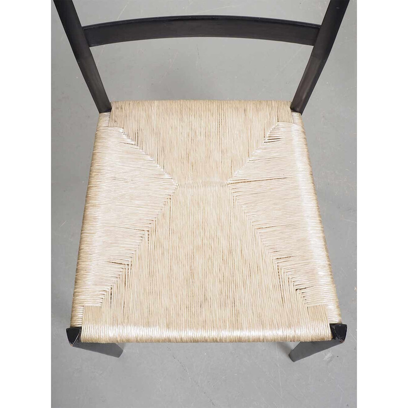 Paire de chaises vintage Superleggera de Gio Ponti