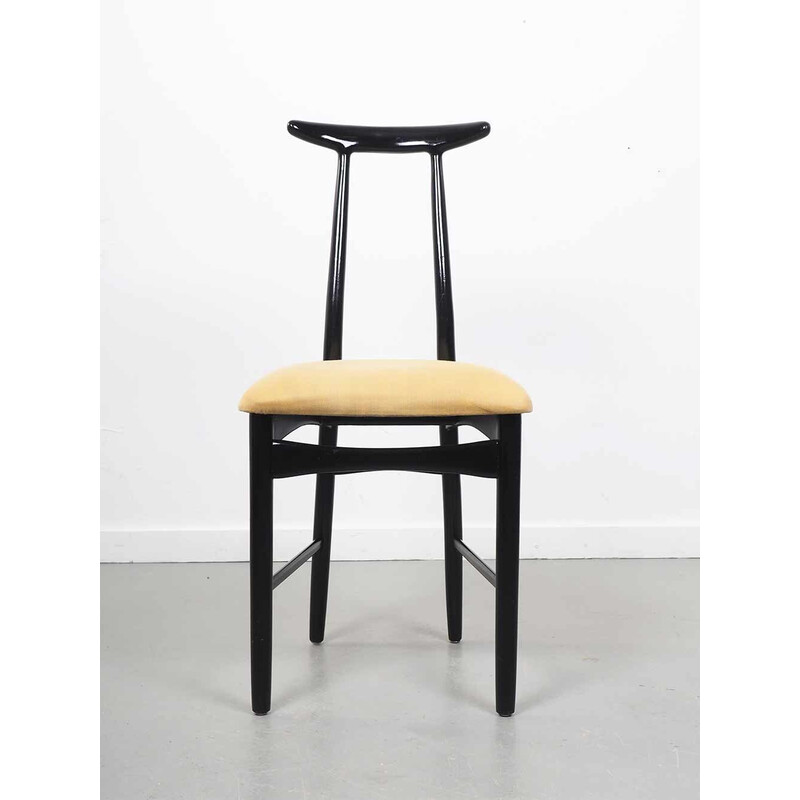 Set of 4 vintage wooden chairs by Gemla Diö, 1960