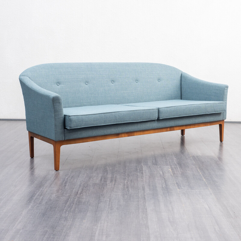 Vintage solid wood sofa, 1960