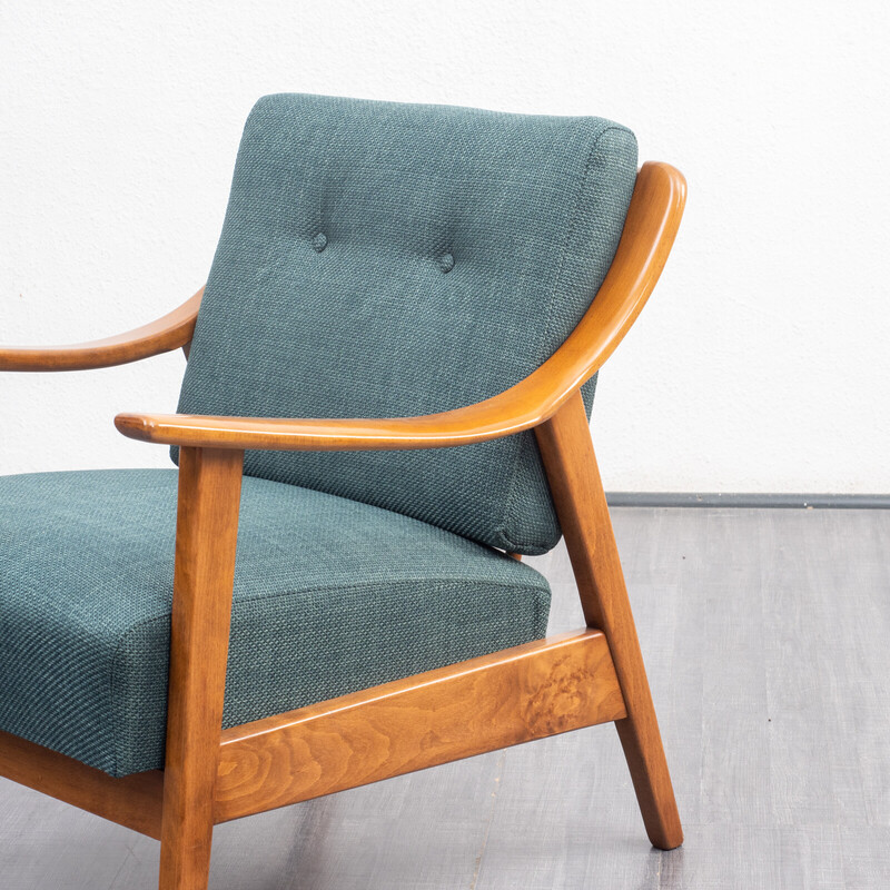Vintage beechwood armchair, 1960