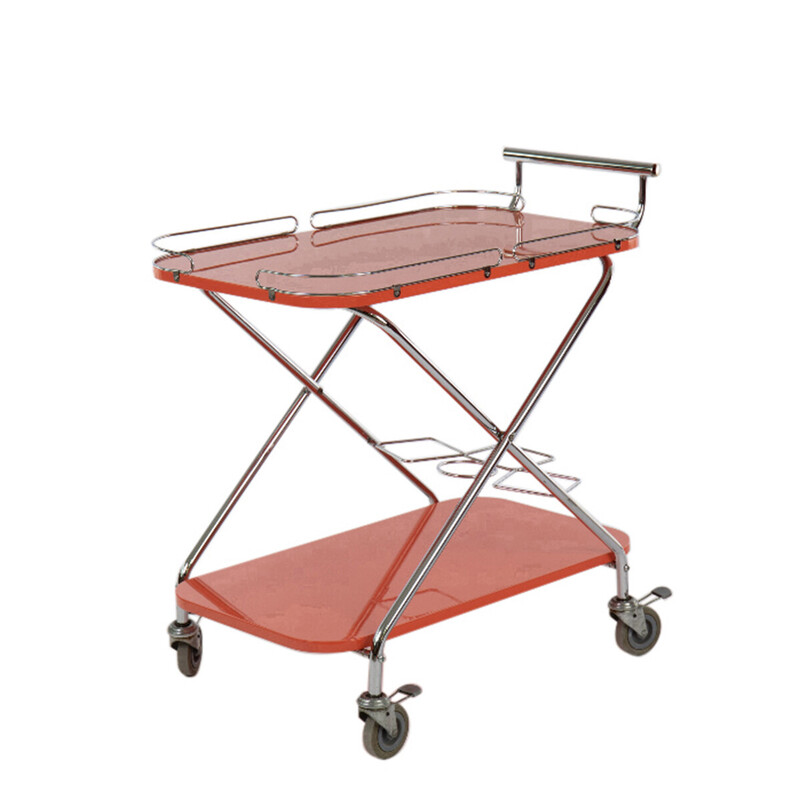 Mid-century bar trolley