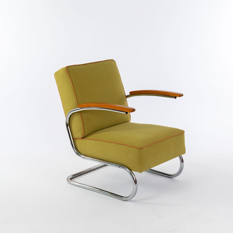 Pareja de sillones vintage Bauhaus, años 30